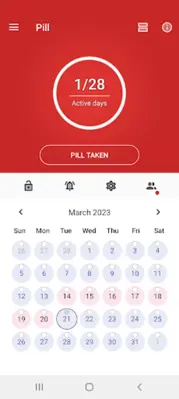 Birth Control Pill Reminder android App screenshot 13