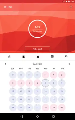 Birth Control Pill Reminder android App screenshot 5